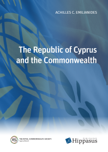 Book Cover: The Republic of Cyprus and the Commonwealth